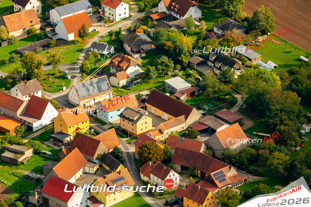 Luftbild Vs Google Maps  Tempelsgreuth  Burgebrach -Das Luftbild wurde 2025 vom UL-Flugzeug heraus erstellt ( keine Drohne ) - Hochauflösende Luftaufnahme -Nicht vergleichbar mit Google Maps oder Satelittenbilder- Die Geschenkidee !Mit Lizenz und Bildrechte bestellbar