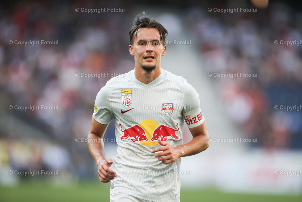 A_LUI_20230813_0033 | SPORT FUSSBALL ADMIRAL BUNDESLIGA RED BULL SALZBURG VS AUSTRIA WIEN
IM BILD: Amar Dedic (Red Bull Salzburg)
FOTO:FOTOLUI/UW