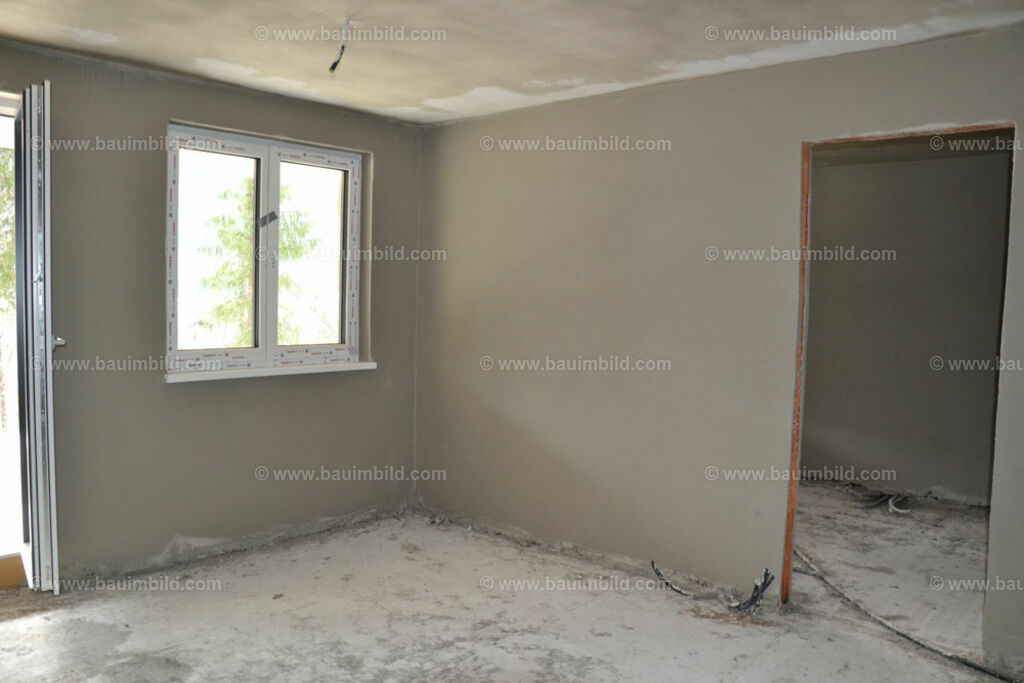 bib-lg18-putzarbeiten-0143 | Nach LV-Leistungsgruppen sortierte Detailfotos über den Bau eines Hauses. Alle Hausbau-Bilder direkt vom Urheber und Autor der Website Haus-Selber-Bauen.com