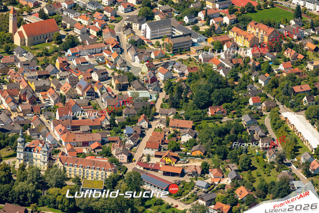 Das Luftbild zeigt :  Schwarzenfeld - Die Luftaufnahme wurde 2023 vom UL-Flugzeug aus erstellt ( keine Drohne ) - Hochauflösende Luftaufnahme - Für grossformatige Ausdrucke geeignet. Die Geschenkidee !Mit Lizenz und Bildrechte bestellbar