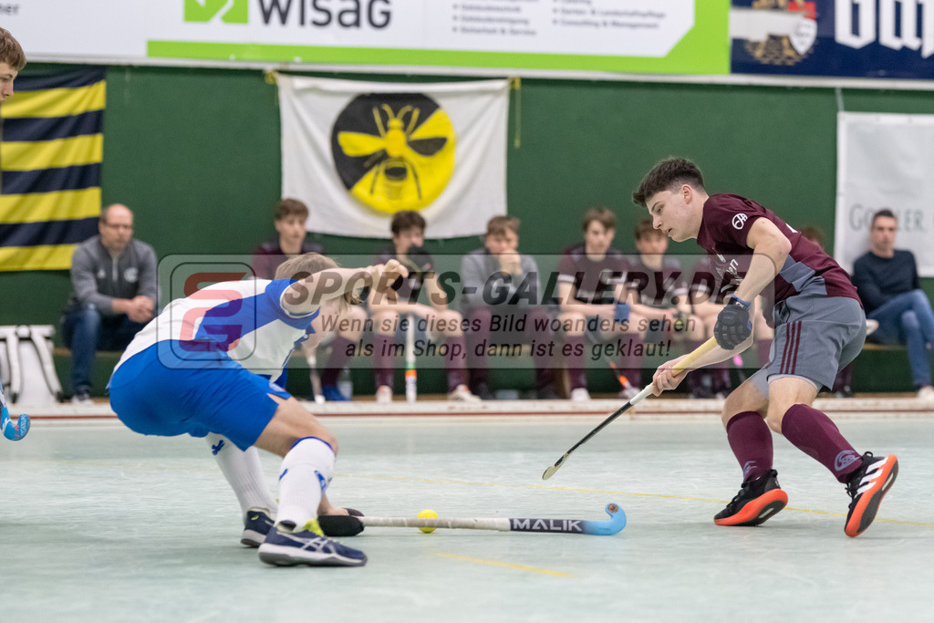 SFE_20230305_0017 | Deutsche Meisterschaft Männliche U16 Halle 2023 am 05.03.2023 in Köln (KTHC Stadion Rot-Weiss Köln Tennis and Hockey Club), Photo: Stephan Fehrmann 2022 (Sports-Gallery)