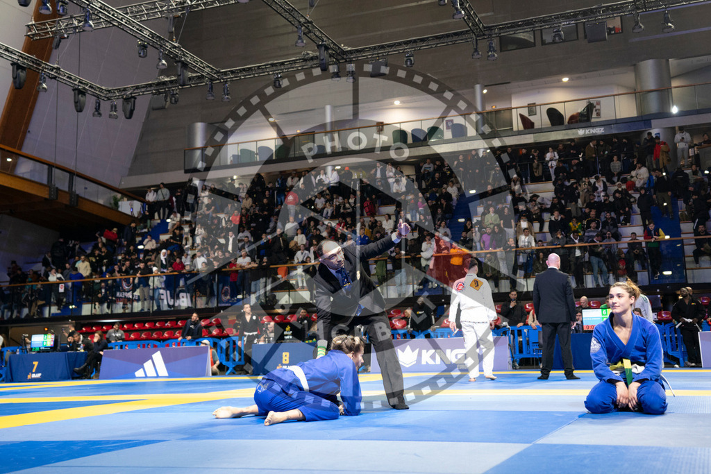 20240119PBB1166 | Fighters compete during the IBJJF European Championship in Paris, France, on January 19, 2024.