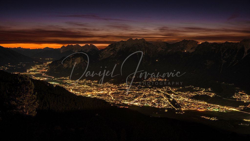Innsbruck | Blick vom Glungezer auf Innsbruck und das Oberinntal