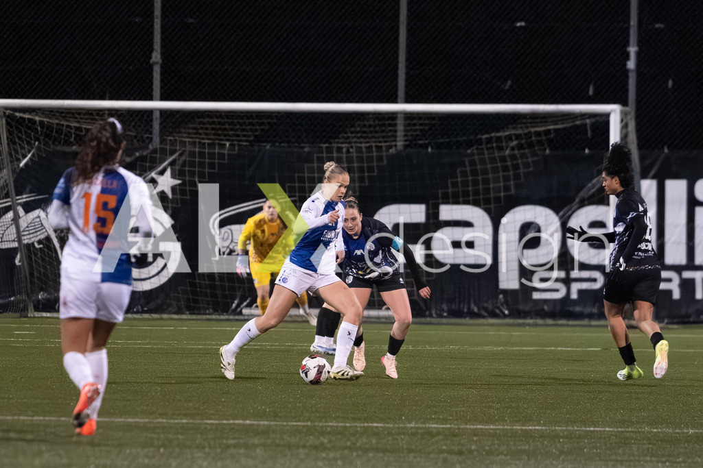 Fußball I Frauen I Saison 2025-2026 I AXA Women's Super League | Women I 14. Spieltag I Grasshoppers Club Zürich - FC Luzern I 14.02.2026 | 8 Ella Ljuština (HR) (GC Zürich) – Mittelfeld - Realisiert mit Pictrs.com