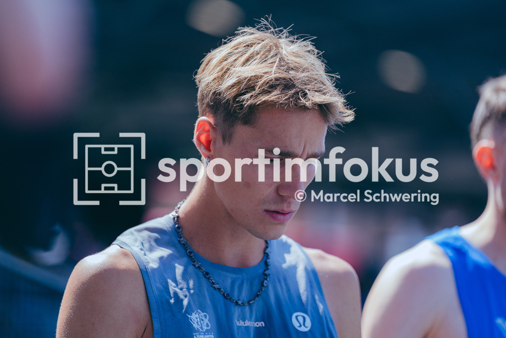 Deutsche Meisterschaften der Frauen und Männer 2026 | Marc Tortell, Athletics Team Karben, 1500-Meter-Lauf, Halbfinale, Deutsche Meisterschaften der Frauen und Männer 2026, Lohrheidestadion Bochum-Wattenscheid, 25.07.2026. Foto: Marcel Schwering / sportimfokus - Realisiert mit Pictrs.com