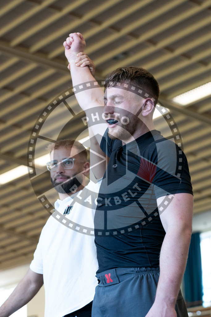 20250329PBB5385 | Fighters compete during the International Luta Livre (ILLCS) Germany IX Spring 2025 Competition spring on March 29, 2025 in Hannover, Germany.© Chiara Dazi