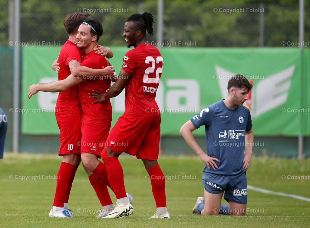 A_LUI_03052025_0019 | SPORT FUSSBALL LL.OST ASKOE OEDT 1B-USV ST.ULRICH 03.05.2025IM BILD: TORSCHUETZE TUNAHAN SAHAN (OEDT1B) UND (ST.ULRICH)FOTO:FOTOLUI