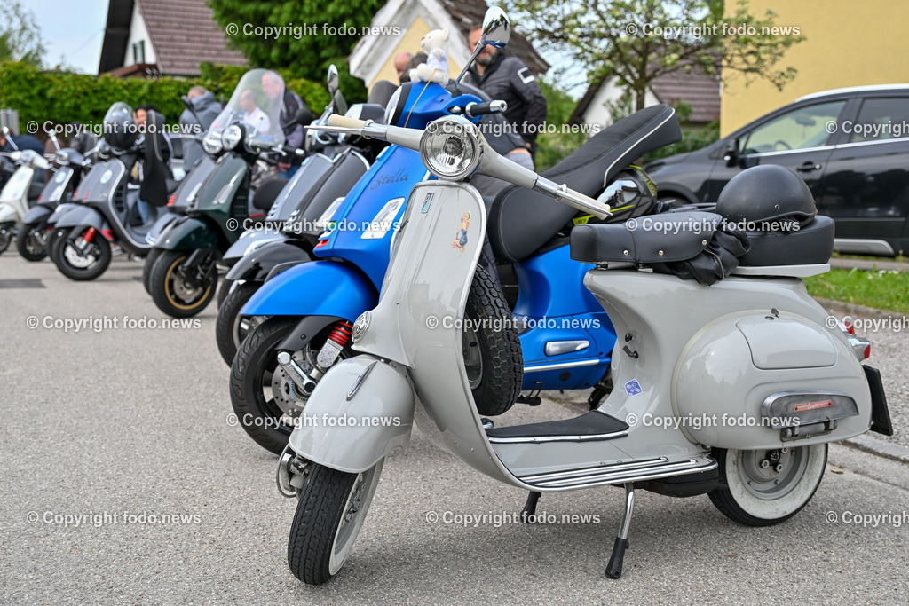 Lets Vespa togehter_ Neuhofen_ 05.05.2024-29 | 05.05.2024, Neuhofen, Kremsmuenster, AUT, Lets Vespa togehter 2024, Vespatreffen, im Bild Teilnehmer Vespatreffen, Motorsport Stadler