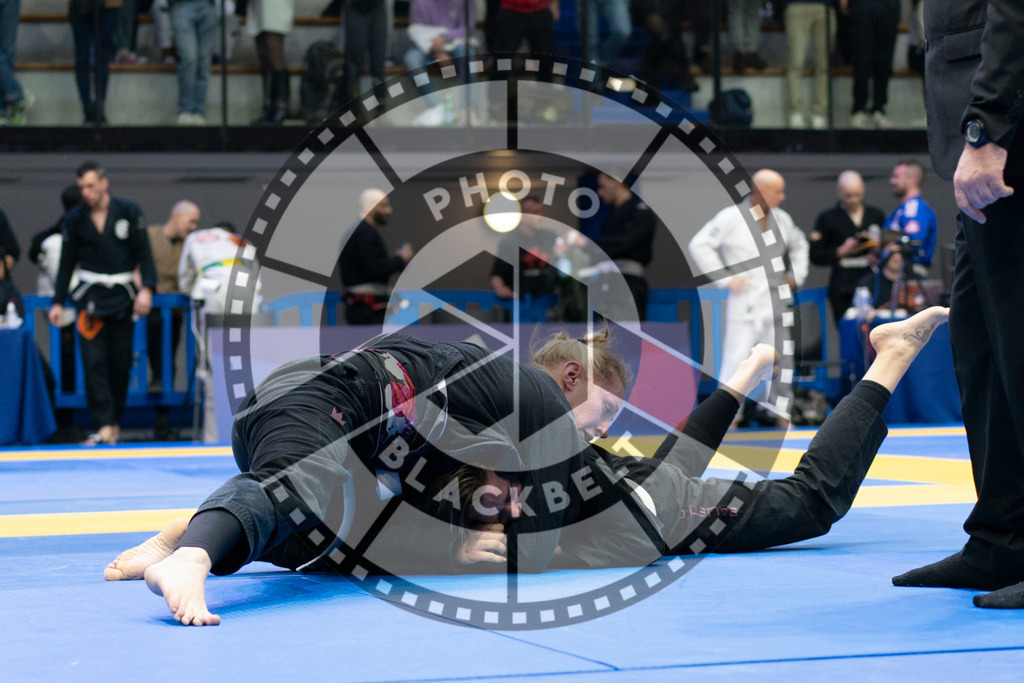 20240119PBB2663 | Fighters compete during the IBJJF European Championship in Paris, France, on January 19, 2024.