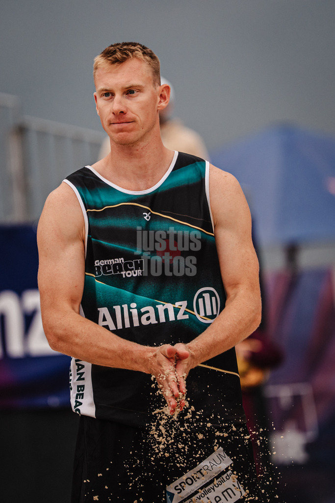 Beachvolleyball | Männer | Allianz German Beach Tour 2025 | Tourstop Bremen | 15.06.2025 | Jonas Reinhardt