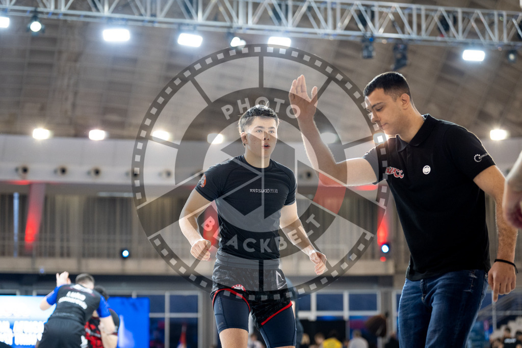20260214PBB1264 | Fighters compete during the ADCC European Trials  competition day 1 in Belgrade, Serbia, on February 14, 2026.
