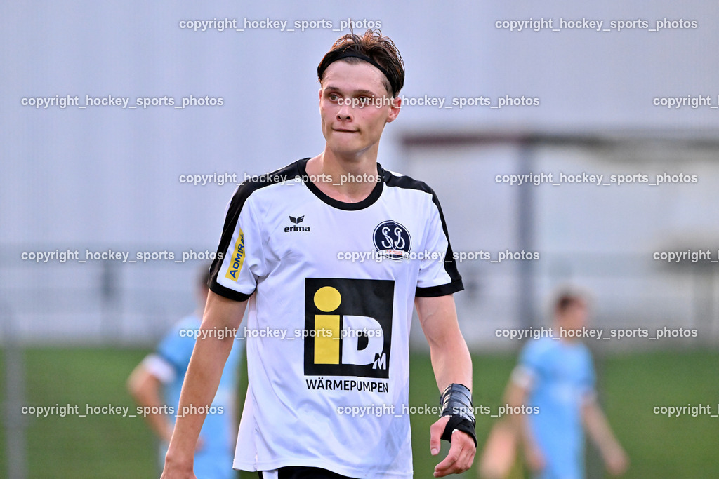 SV Spittal vs. SVG Bleiburg | #6 Tristan Brükk SV Spittal, SV Spittal vs. SVG Bleiburg, SV Spittal vs. SVG Bleiburg am 14.08.2024 in Spittal an der Drau (Goldeck Stadion), Austria, (Photo by Bernd Stefan)