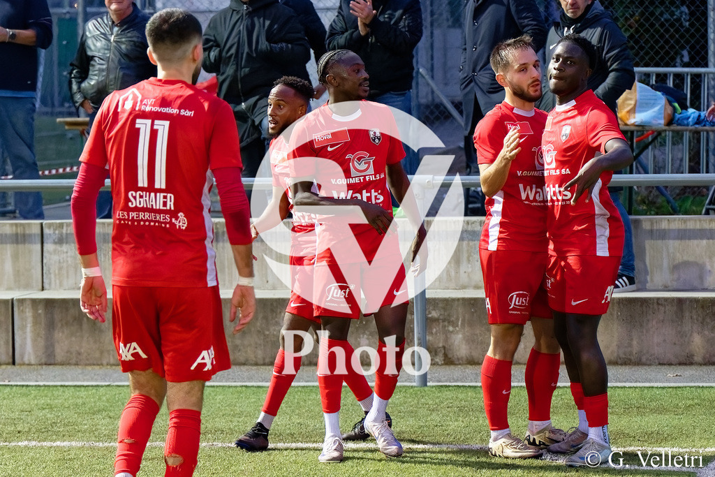 Promotion League - FC Grand-Saconnex v FC Rapperswil | during the Promotion League game between FC Grand-Saconnex and FC Rapperswil at Stade du Blanché in Grand-Saconnex, Suisse