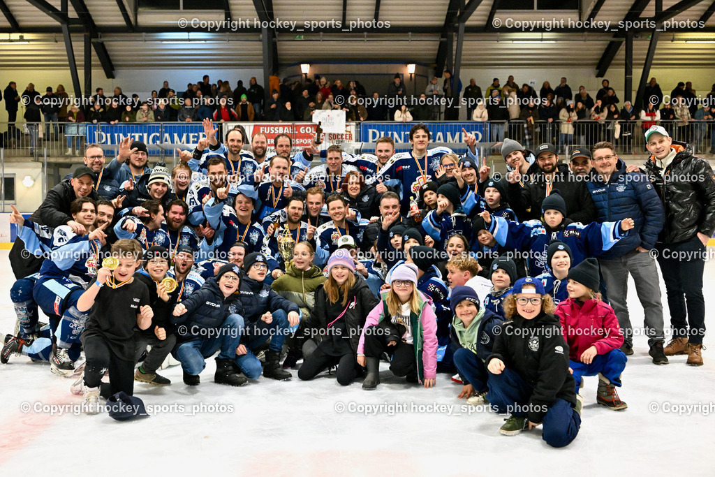 ESC Steindorf vs. EHC Althofen 8.3.2024 | ESC Steindorf vs. EHC Althofen 8.3.2024, ESC Steindorf vs. EHC Althofen Meisterfeier am 08.03.2024 in Steindorf (Ossiachersee Halle), Austria, (Photo by Bernd Stefan)