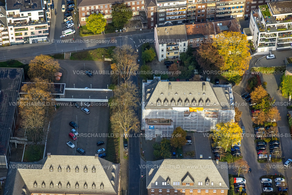 Bottrop221006261 | Luftbild, Amtsgericht Renovierung, Altstadt, Bottrop, Ruhrgebiet, Nordrhein-Westfalen, Deutschland