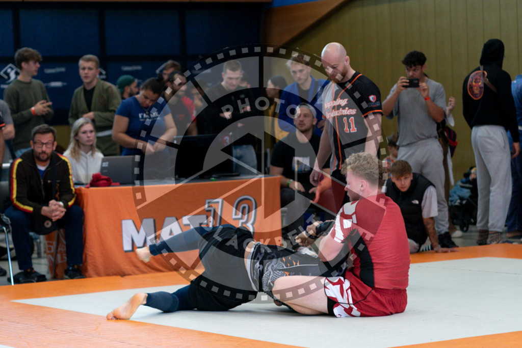 20240915PBB1243 | Athletes compete during the Grappling Industries’ grappling and Brazilian jiu-jitsu competition in Berlin, on September 15, 2024.