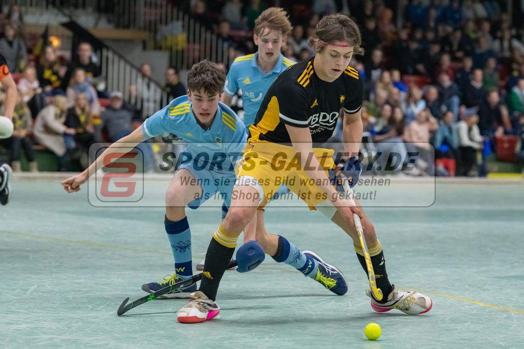 HK_20230305_106249 | Deutsche Meisterschaft MU16 Platz 3 Harvestehuder THC - Zehlend. Wespen am 5.3.2023 RWK, Köln ,