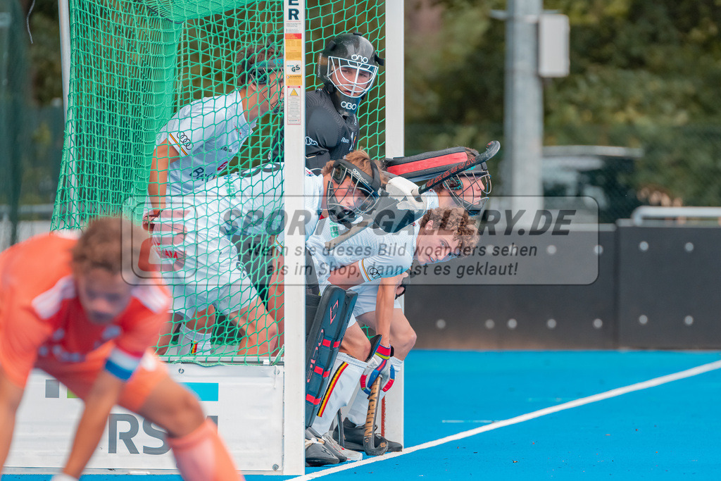HK_20230715_102260 | Euro Hockey MU18 SF1 Belgium vs Netherlands  Championship Girls &amp; Boys am 15.7.2023 CHTC , Krefeld ,