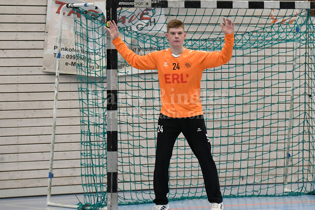 HC Deggendorf :  VfL Waldkraiburg   | Hanauer, Simon (HC Deggendorf) - Realisiert mit Pictrs.com