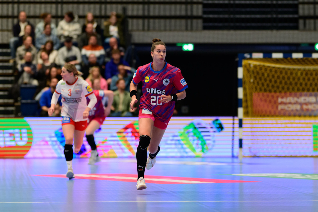 Handball I Frauen I Saison 2024-2025 I Länderspiel I Deutschland - Dänemark | Der Sportfotograf. - Realisiert mit Pictrs.com