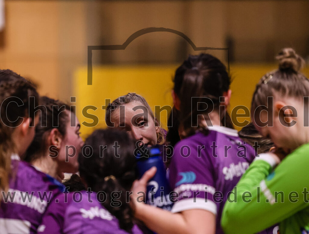 2025-02-15_094_SpVgg_Altenerding_gegen_MTV_Pfaffenhofen | Erding, Deutschland, 15.02.2025:Handball, Bezirksoberliga Frauen Altbayern 2024 / 2024, 14. Spieltag, SpVgg Altenerding gegen MTV Pfaffenhofen, Endergebnis: 27:23Sophie Lößl (SpVgg Altenerding, #14)Foto: Christian Riedel / fotografie-riedel.net