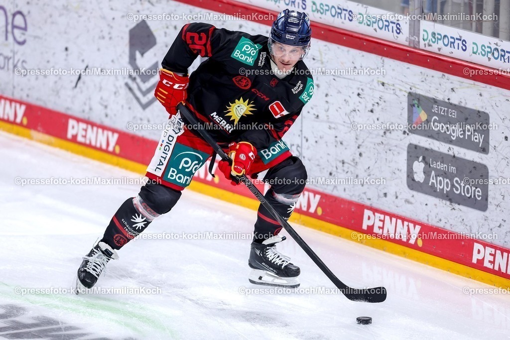 DEG12012501035 | 12.01.2025, Eishockey, Penny DEL, Düsseldorfer EG - Eisbären Berlin, PSD-BANK Dome: Laurin Braun (DEG #20)