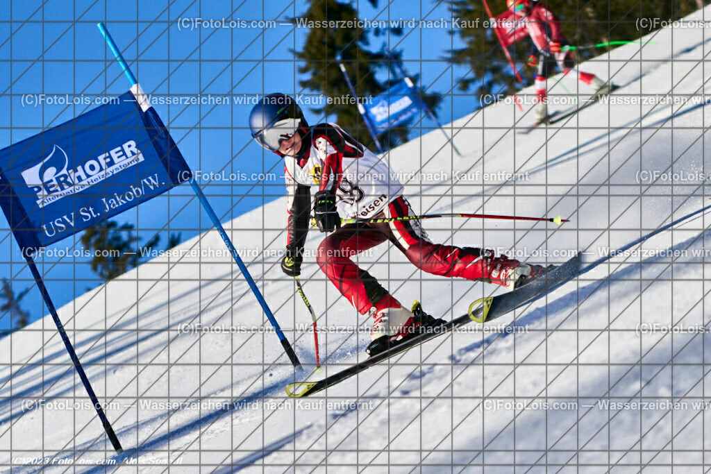 ALP7545_JOGLLAND-CUP-RTL_St-Jakob-Walde_Gletthofer Gabriel | (C)FotoLois.com, Alois Spandl. Raiffeisen-Liebmarkt Sport 2000 Autohaus Felber-Fischer Jogllandcup, Skibezirk 7 - Joglland, Sa 20. Januar 2024.