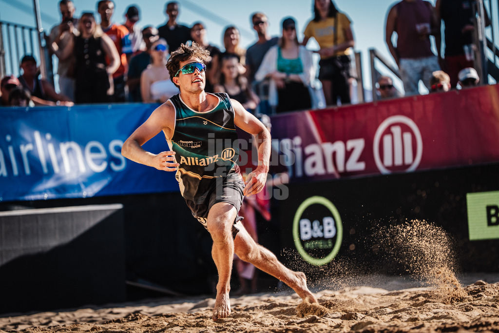 Beachvolleyball | Männer | Allianz German Beach Tour 2025 | Tourstop Düsseldorf | 11.05.2025 | Lui Wüst