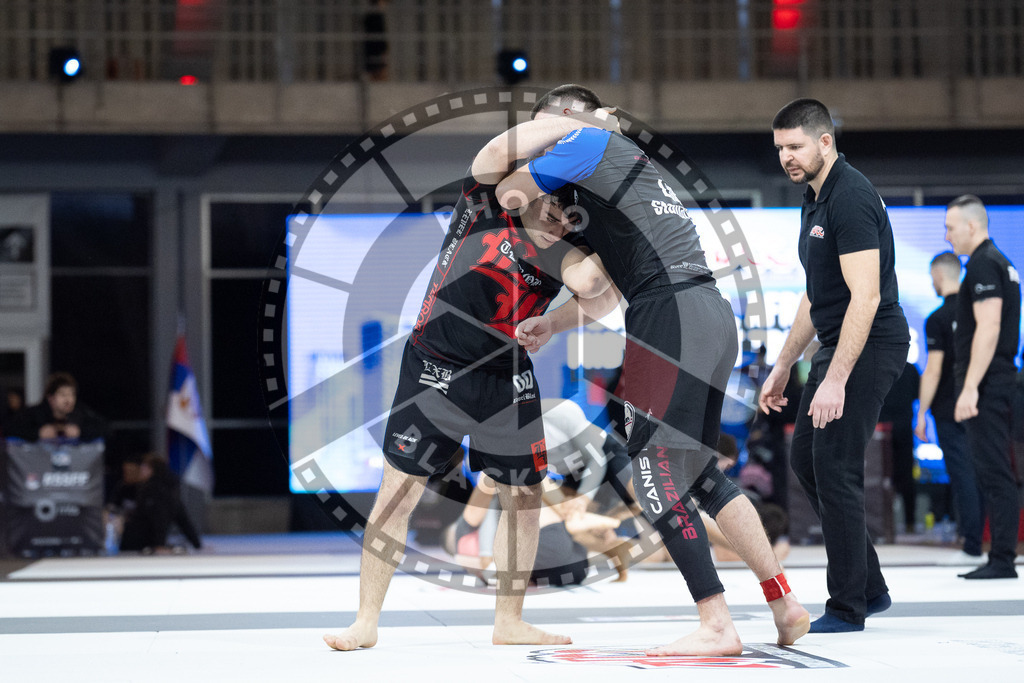 20260214PBB1410 | Fighters compete during the ADCC European Trials  competition day 1 in Belgrade, Serbia, on February 14, 2026.