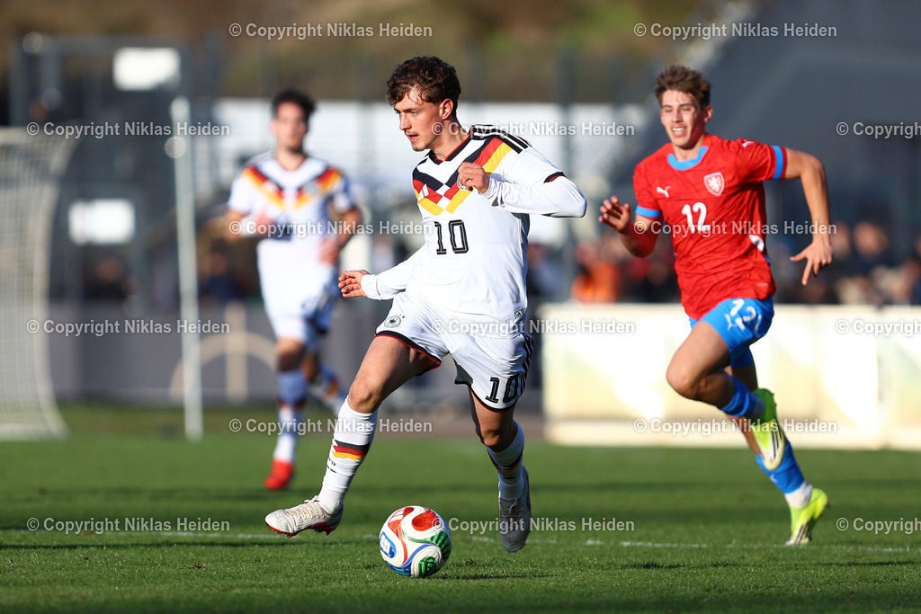 NH_DeutschlandU20_TschechienU20_Länderspiel_26032026 | #10 Maurice Krattenmacher (Deutschland U20)Fußball I Junioren I Länderspiel (Nationalmannschaft) I Saison 2025-2026 I Freundschaftsspiel I Deutschland U20 - Tschechien U20 I 26.03.2026 I Poststadion Berlin