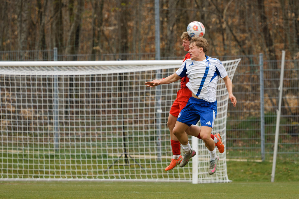 20260412-FCHS04_196 | 1.FC Heidenheim 1846 vs. FC Schalke 04, Fußball, U19, A-Junioren, NWL, U19-DFB-Nachwusliga, 2025/2026, 8. Spieltag, 12.04.2026 in Heidenheim, Walter-Birkhold-Jugendstadion (Foto: Michael Bulling) - Realisiert mit Pictrs.com
