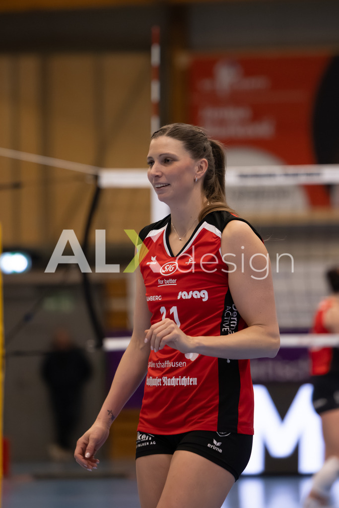 Volleyball I Frauen I Saison 2025-2026 I Volleyball NLA | Women I Round 16 I VC Kanti Schaffhausen - Viteos NUC I 31.01.2026 | 11 Kateřina Holásková (CZ) (VC Kanti Schaffhausen) – Mitte - Realisiert mit Pictrs.com