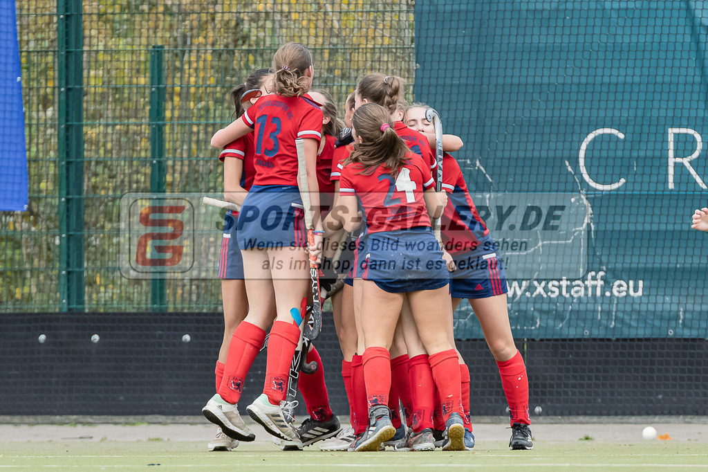 HK_20231022_106080 | Finale Deutsche Meisterschaft Feld WU16 Uhlenhorst Mülheim - Düsseldorfer HC am 22.10.2023 DHC, Düsseldorf ,