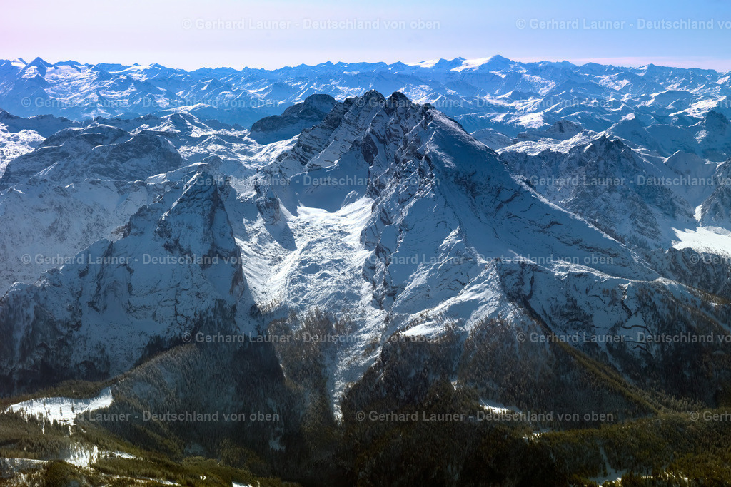 2991019 | Alpenpanorama mit Watzmann, im Landkreis Berchtesgadener Land im Bundesland Bayern