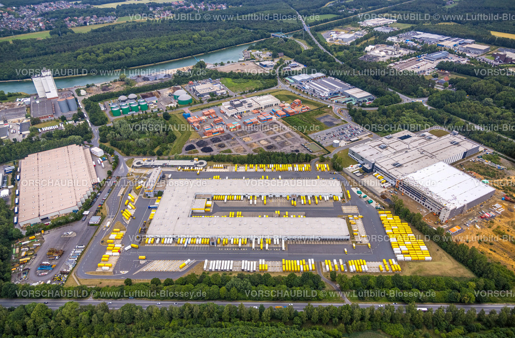 Dorsten220604628 | Luftbild, DHL Paketzentrum Logistikdienst, Hervest, Dorsten, Ruhrgebiet, Nordrhein-Westfalen, Deutschland