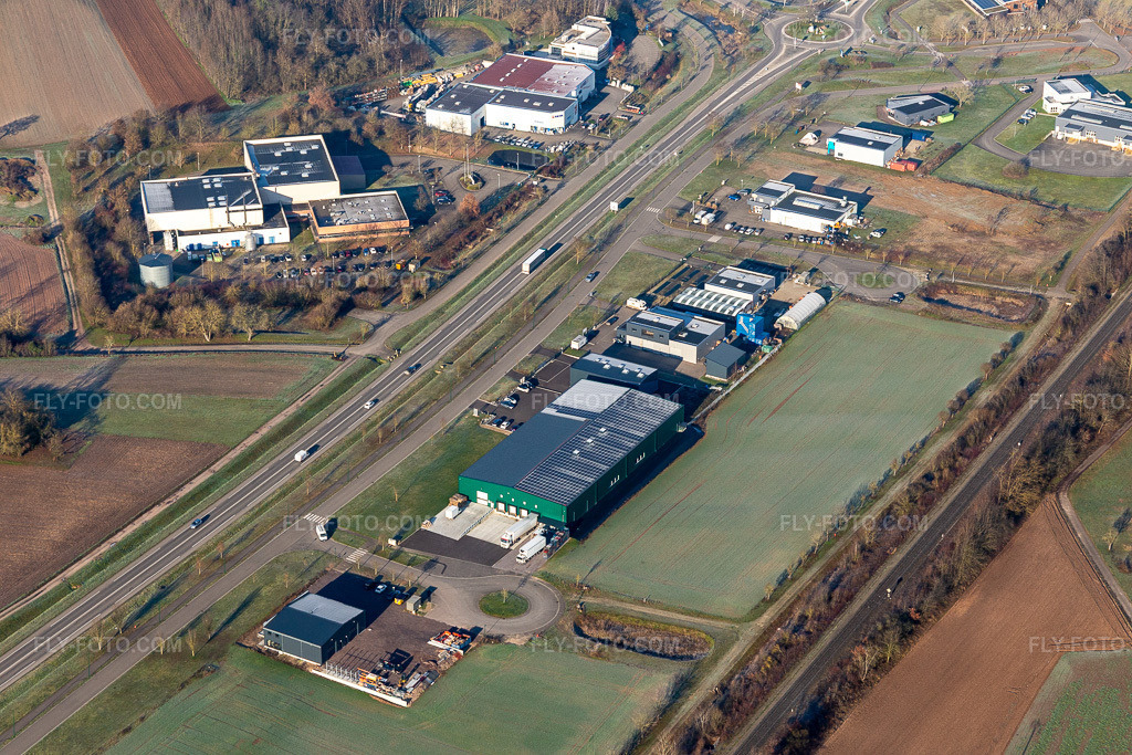 Aerial view: Fraisal in the district Altenstadt in Wissembourg in the state Bas-Rhin, France.Photo: IMG_124082.jpg taken on 01/11/2021 by Werner Riehm/FLY-FOTO.comResolution of the original: 5472 x 3648 px
