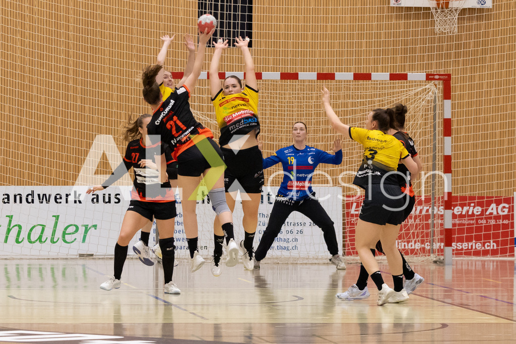 Handball I Frauen I Saison 2025-2026 I Handball Swiss Premium League 1 | Women I Round 5 I  Yellow Winterthur - GC Amicitia Zürich I 15.03.2026 | 21 Liv Rusert (CH) (GC Amicitia Zürich) – Rückraum links - Realisiert mit Pictrs.com