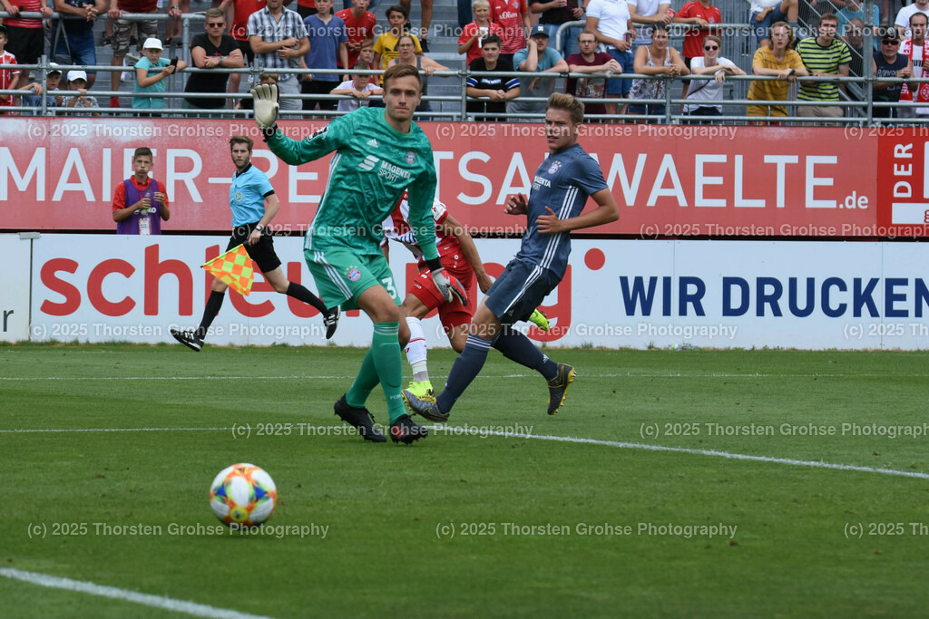 3. Football - League Wuerzburg vs. Bayern II | 3. Football - League Wuerzburg vs. Bayern II, Wuerzburger Kickers vs. Bayern Muenchen II on 20.07.2019 in the Flyeralarm ARENA in Wuerzburg, (Germany)



DFL REGULATIONS PROHIBIT ANY USE OF PHOTOGRAPHS as IMAGE SEQUENCES and/or QUASI-VIDEO. - Realisiert mit Pictrs.com