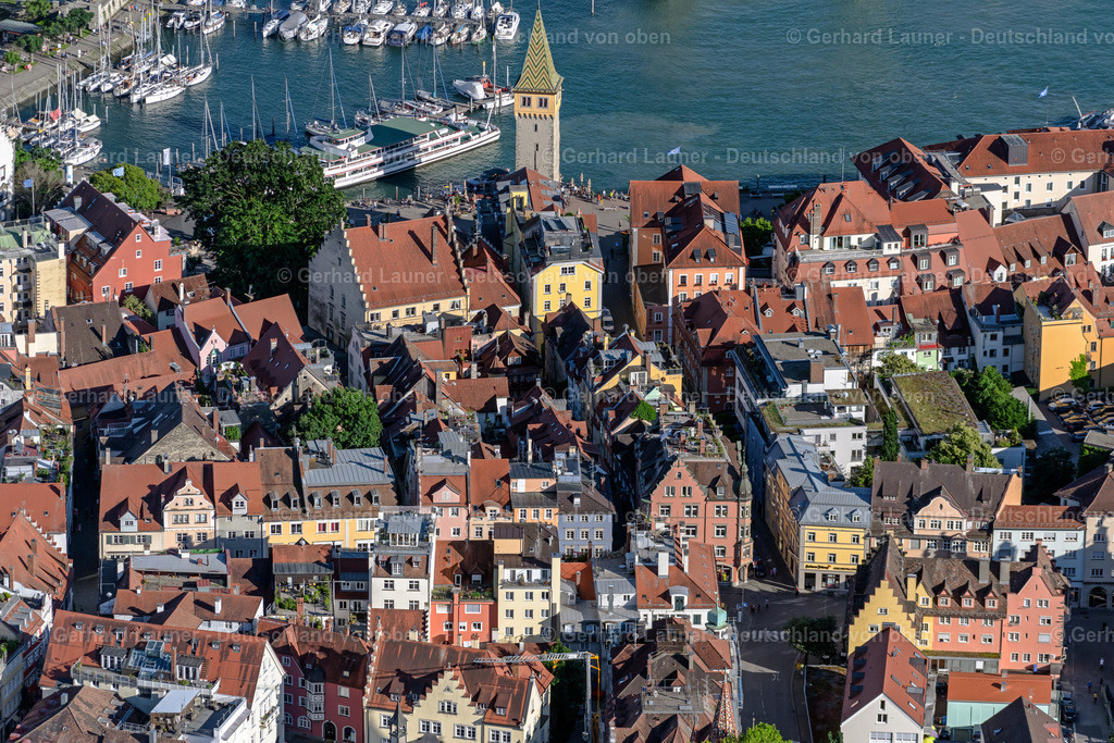 4032709 | LINDAU (BODENSEE) 12.06.2020 Altstadtbereich und Innenstadtzentrum in Lindau (Bodensee) im Bundesland , Deutschland. // Old Town area and city center in Lindau (Bodensee) in the state , Germany. Foto: Gerhard Launer