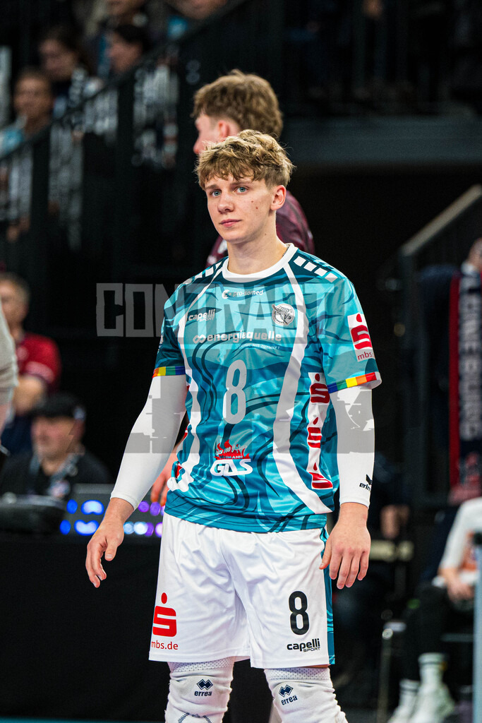 Volleyball I Herren I Saison 2025/2026 I Volleyball Bundesliga I 4. Spieltag I SVG Lüneburg - Energiequelle Netzhoppers KW | CONTRAST ZERØ MEDIA - Realisiert mit Pictrs.com