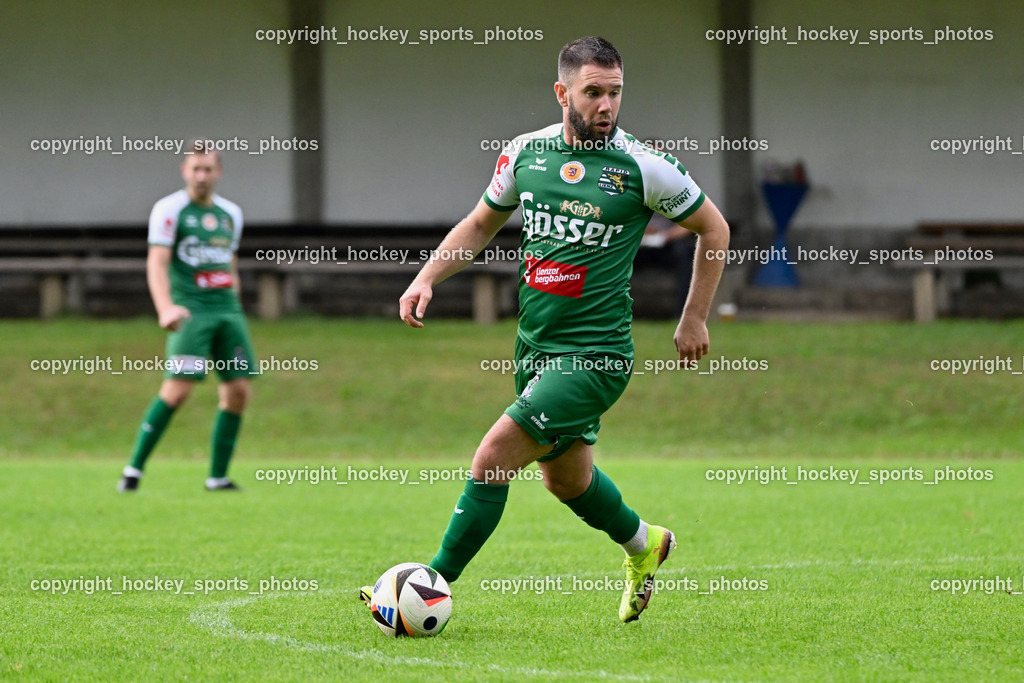 WSG Radenthein vs. SV Rapid Lienz | #18 Uros Palibrk Rapid Lienz, WSG Radenthein vs. SV Rapid Lienz, WSG Radenthein vs. SV Rapid Lienz am 30.08.2025 in Radenthein (Sportplatz Radenthein), Austria, (Photo by Bernd Stefan)