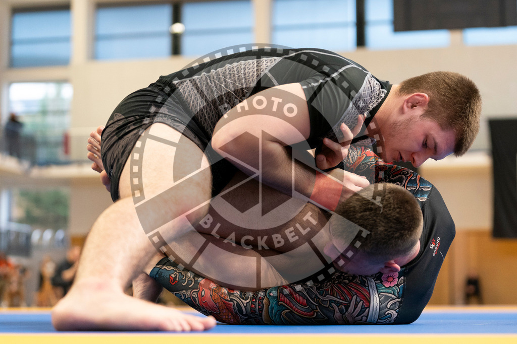 20240316PBB0822 | Athletes compete during the ADCC Eastern European Open grappling Competition in Poznan, Poland, on March 16, 2024.