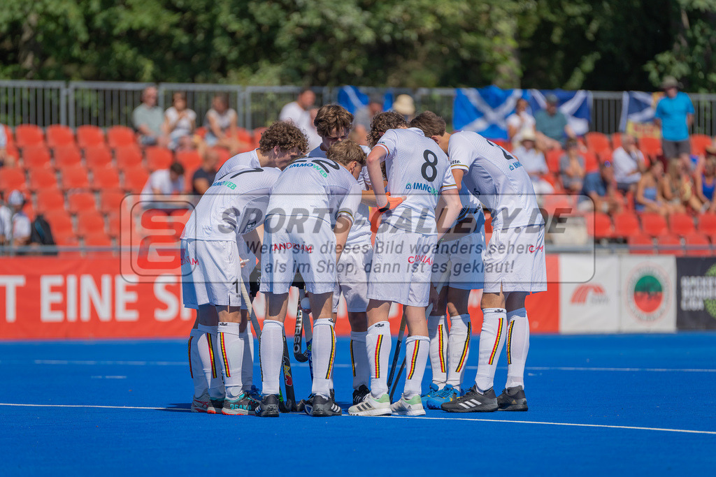 HK_20230708_109663 | Euro Hockey U18 Championship Girls & Boys am 8.7.2023 CHTC , Krefeld  Belgium vs Scotland
