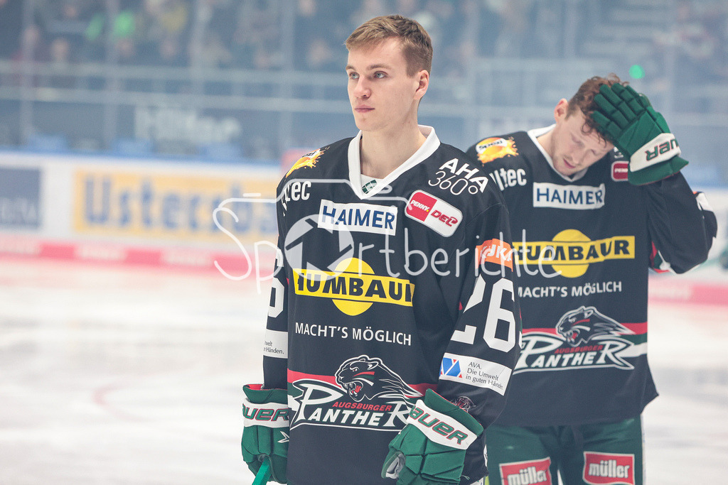 Augsburger Panther - Nürnberg ICE Tigers | Samuel SORMAIES (AEV #26) bei den Starting Six vor der Partie