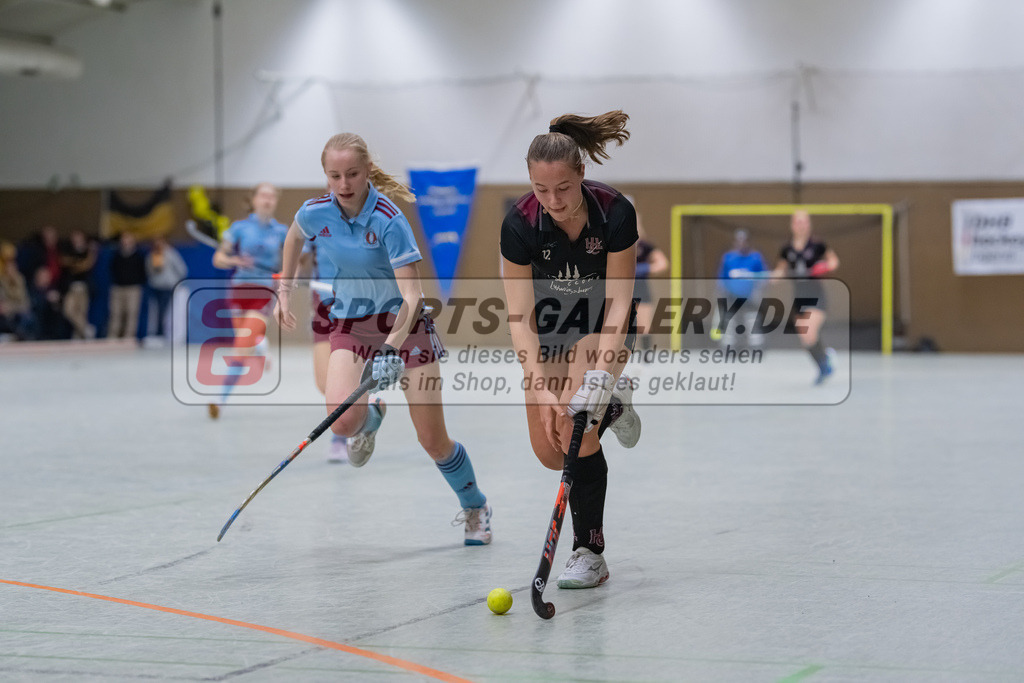 HK_20230225_104575 | Deutsche Meisterschaft WU16 HC Ludwigsburg - UHC Hamburg am 25.2.2023 DSC 99, Düsseldorf ,