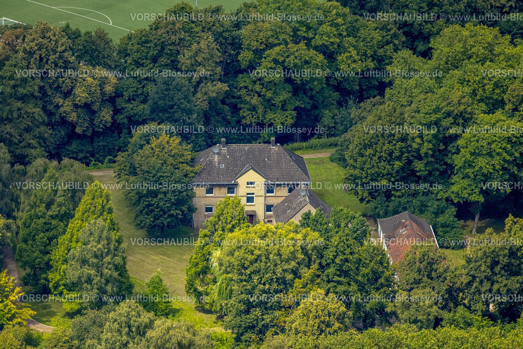 Herne230802853 | Luftbild, Haus am Schloss Strünkede, Baukau, Herne, Ruhrgebiet, Nordrhein-Westfalen, Deutschland