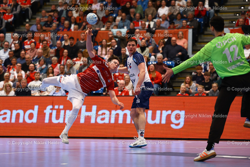 NH_HandballSportVereinHamburg_1VfLPotsdam_HandballBundesliga_03042025 | #7 Leif Tissier (HSV Hamburg)Handball I Herren I Bundesliga (Daikin HBL) I Saison 2024-2025 I 25. Spieltag I HSV Hamburg - 1. VfL Potsdam I 03.04.2025 I Sporthalle Hamburg