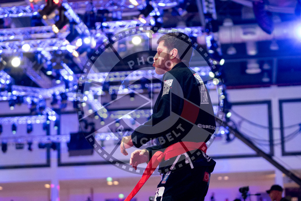 20231109PBB6225 | Fighters compete during the AJP World Professional Championship in the Mubadala Arena in Abu Dhabi, Arab United Emirates, on November 9, 2023.