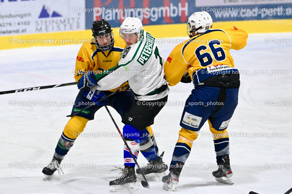 DSG Ledenitzen vs. ELV Zauchen 16.12.2022 | #66 Wriessnegger Gerald, #7 Peterschitz Lukas, #30 Müller Samuel