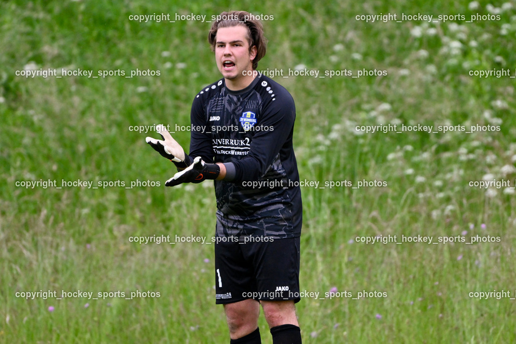 SV Wernberg vs. FC Faakersee | #1 Matthias Marcus Kohlmaier SV Wernberg, SV Wernberg vs. FC Faakersee, SV Wernberg vs. FC Faakersee am 01.06.2024 in Wernberg (Sportplatz Wernberg), Austria, (Photo by Bernd Stefan)